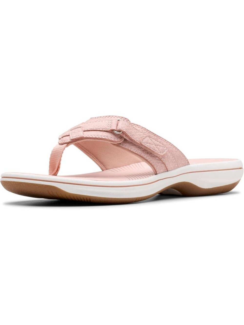 Women's Blush Interest Thong Solid Open Toe Breeze Sea Flip-Flop Casual Shoes